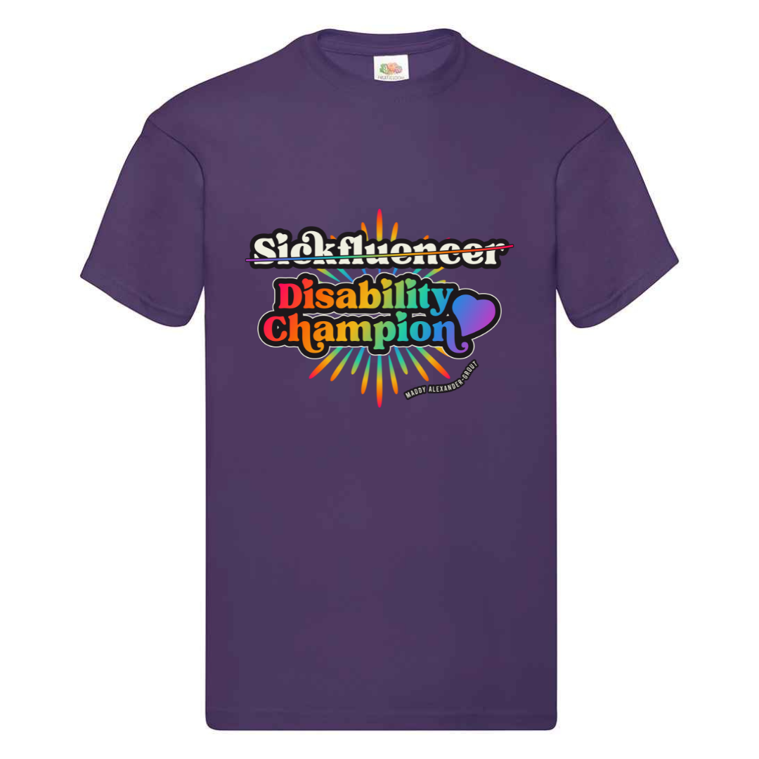 Disability Champion T-shirt