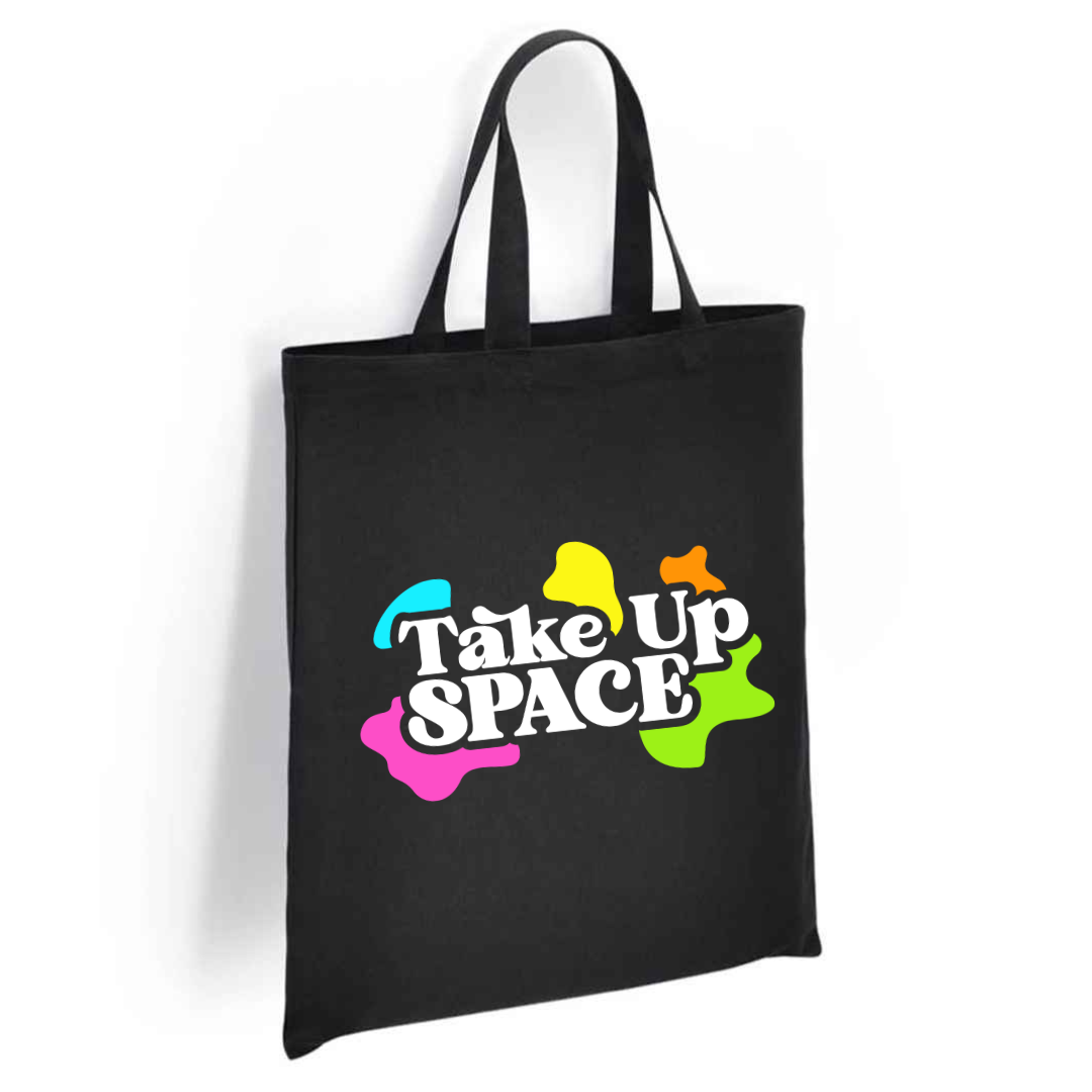 Take Up Space Tote Bag