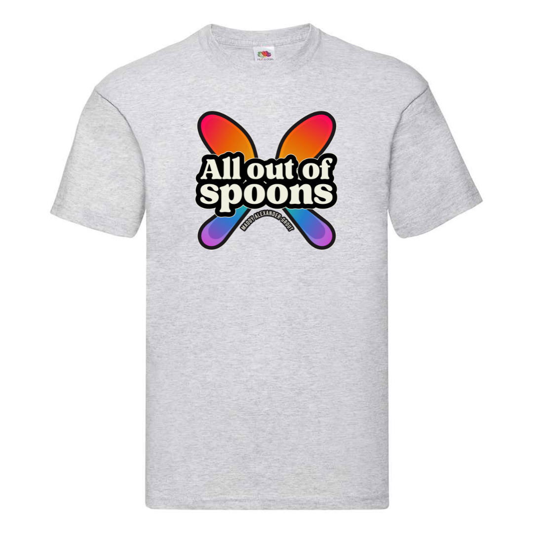 All Out of Spoons T-shirt