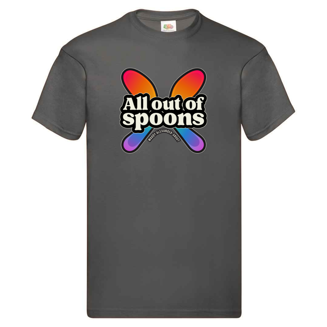All Out of Spoons T-shirt