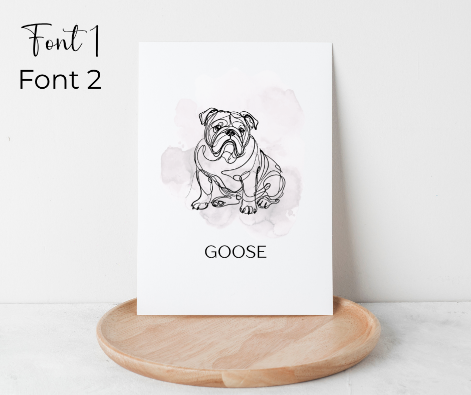 Personalised art prints