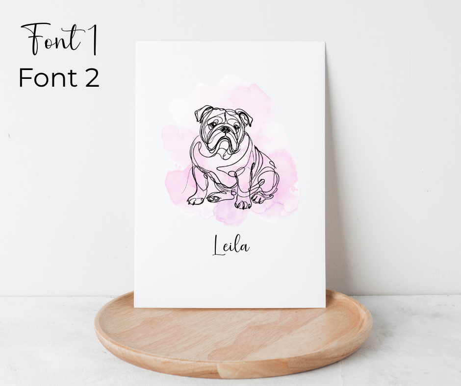 Personalised art prints