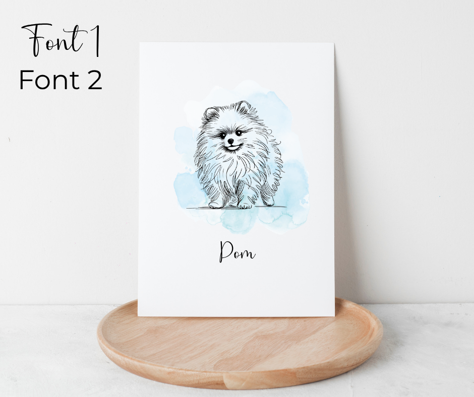 Personalised art prints
