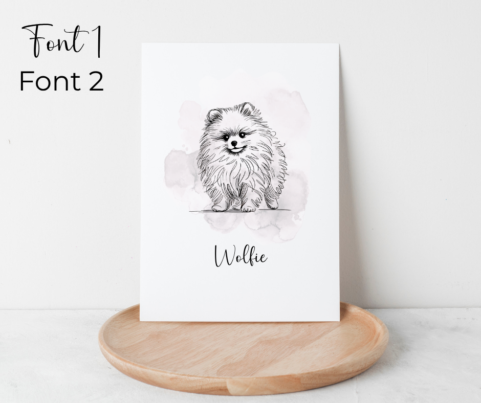 Personalised art prints