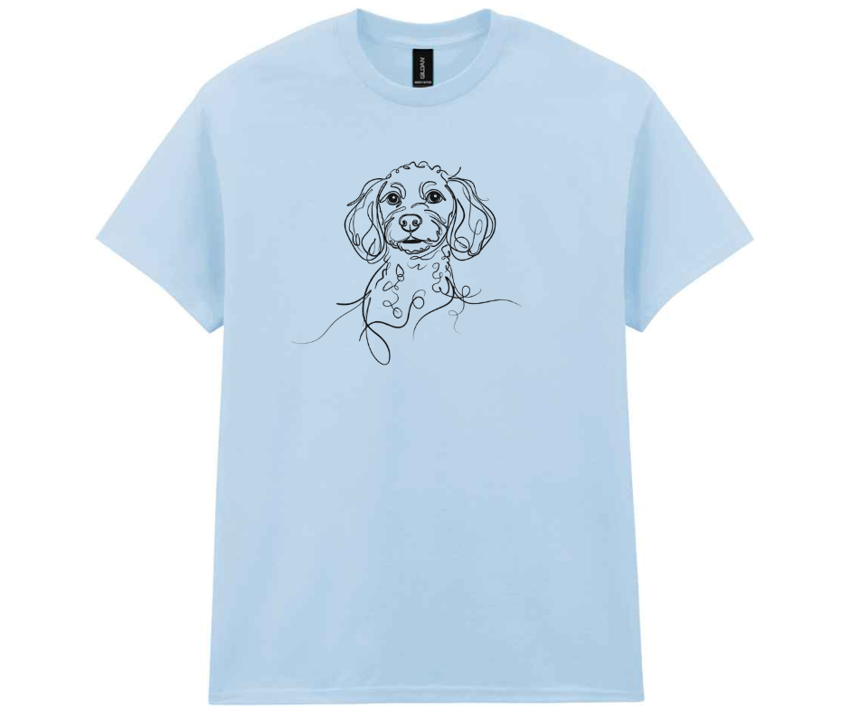 Doggo t-shirt - Blue