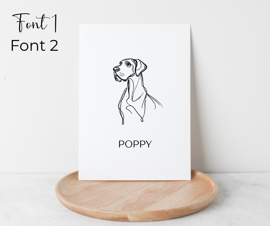 Personalised art prints