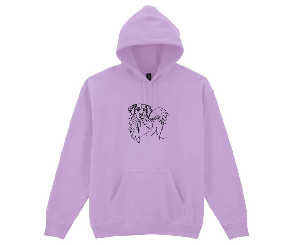 Minimalist doggy jumper - Purple