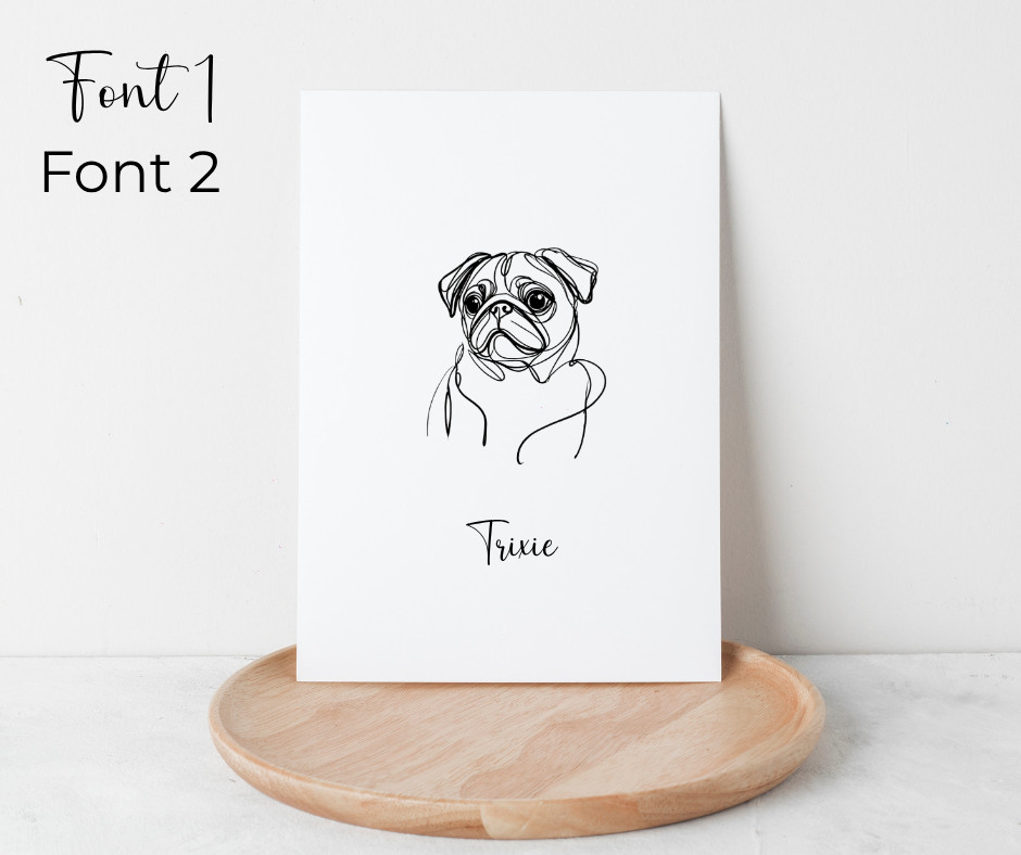 Personalised art prints