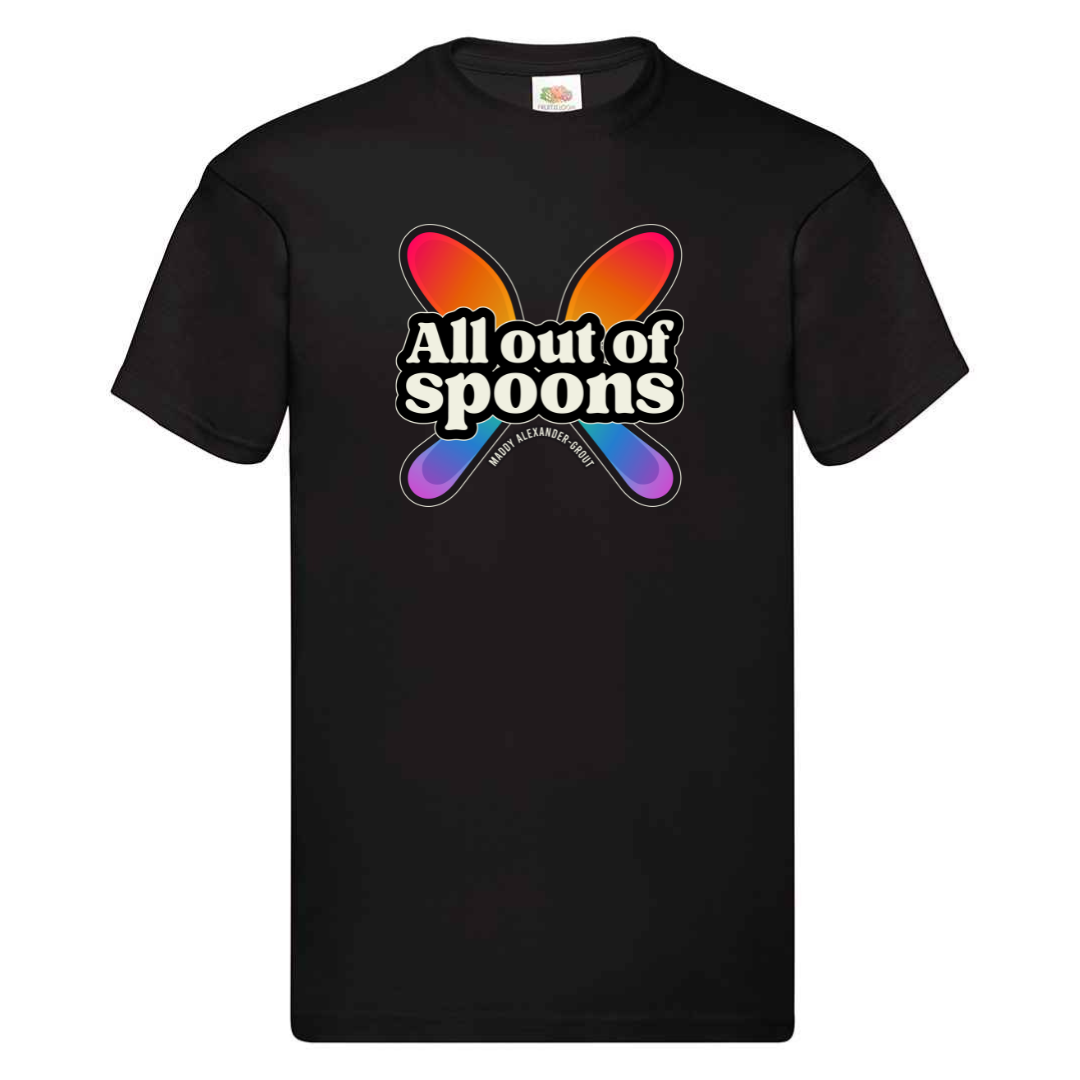 All Out of Spoons T-shirt