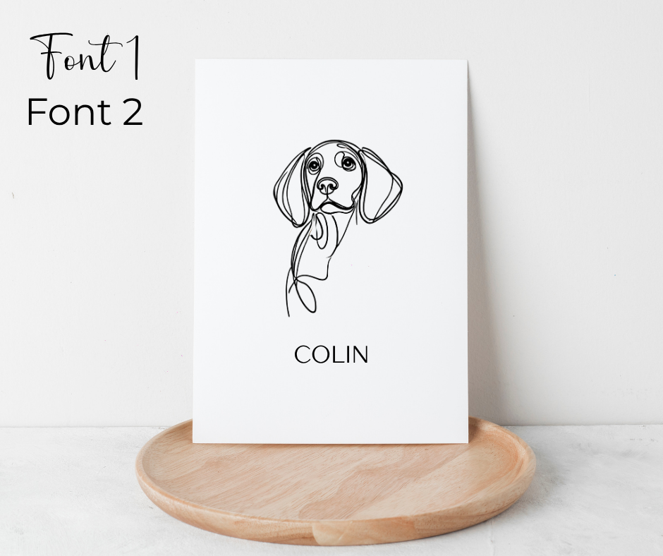 Personalised art prints