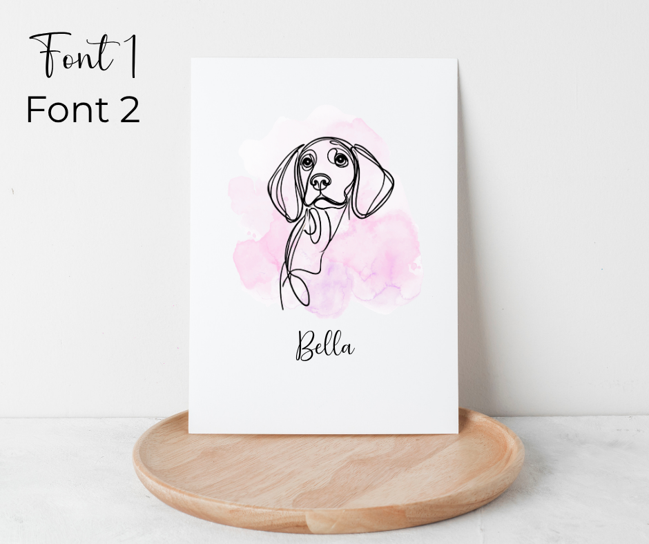 Personalised art prints