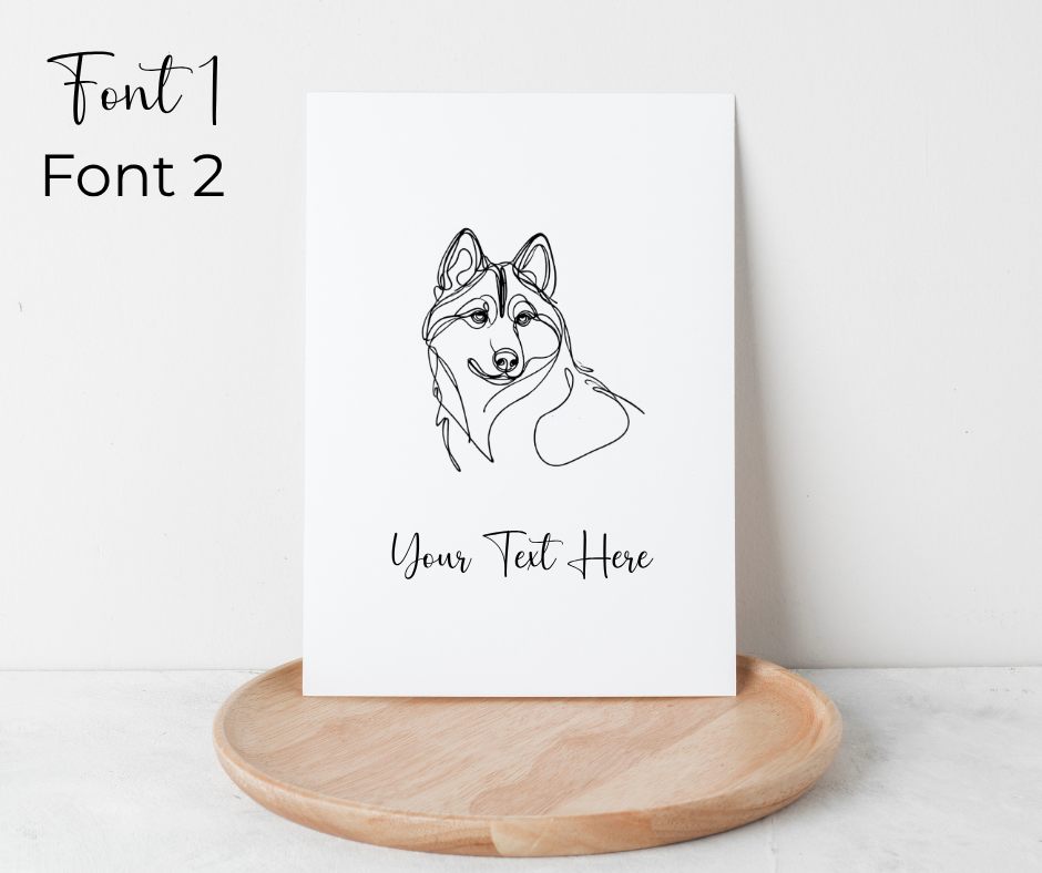 Personalised art prints
