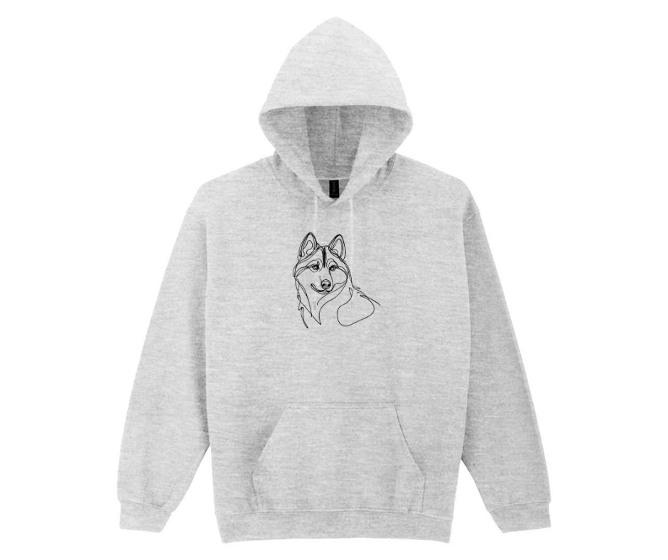Minimalist doggy jumpers - Grey