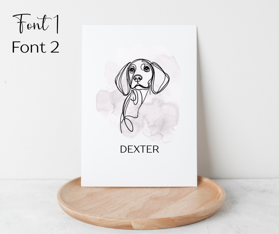 Personalised art prints