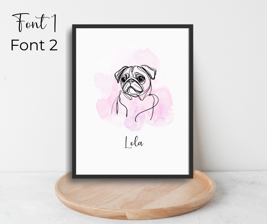 Doggo art prints