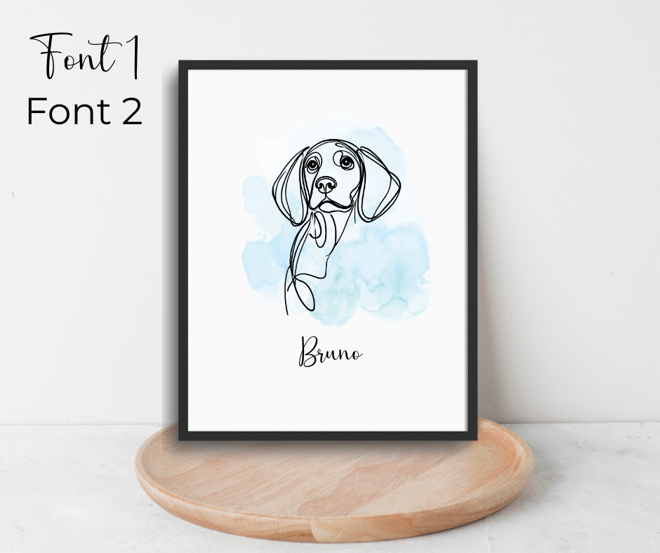 Doggo art prints