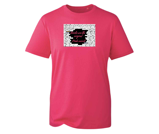 Bricks Are The Original Pride Merch T-shirt - various colours available