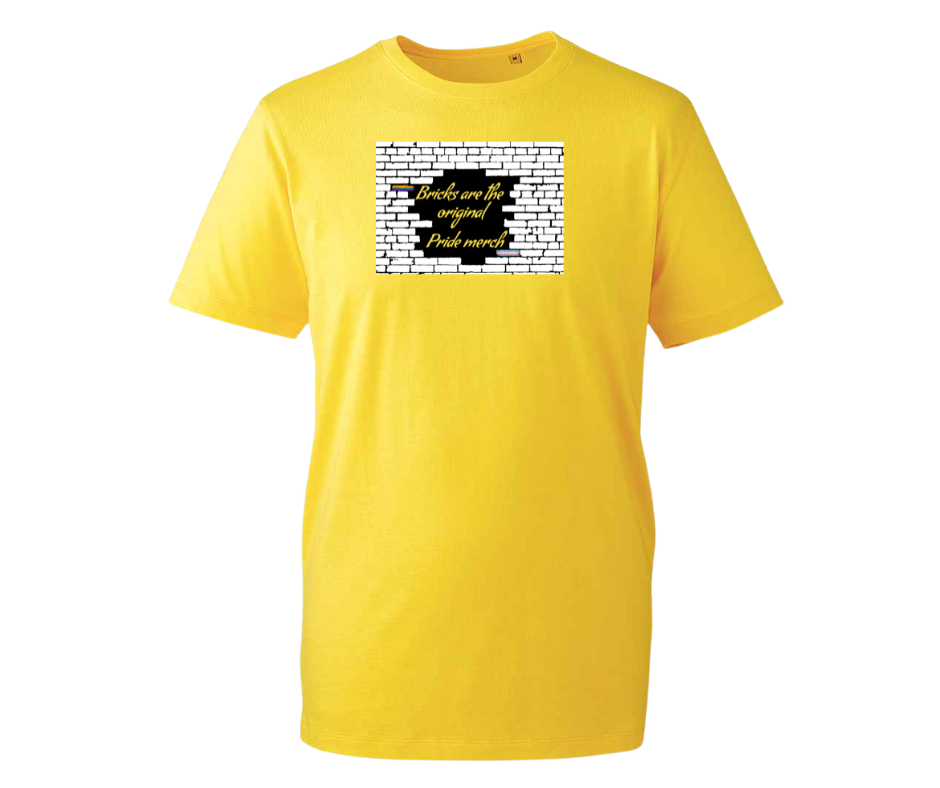Bricks Are The Original Pride Merch T-shirt - various colours available