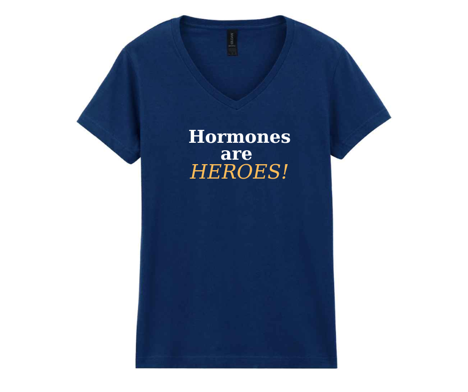 T-shirt range for Menopausal Not Mad - V neck