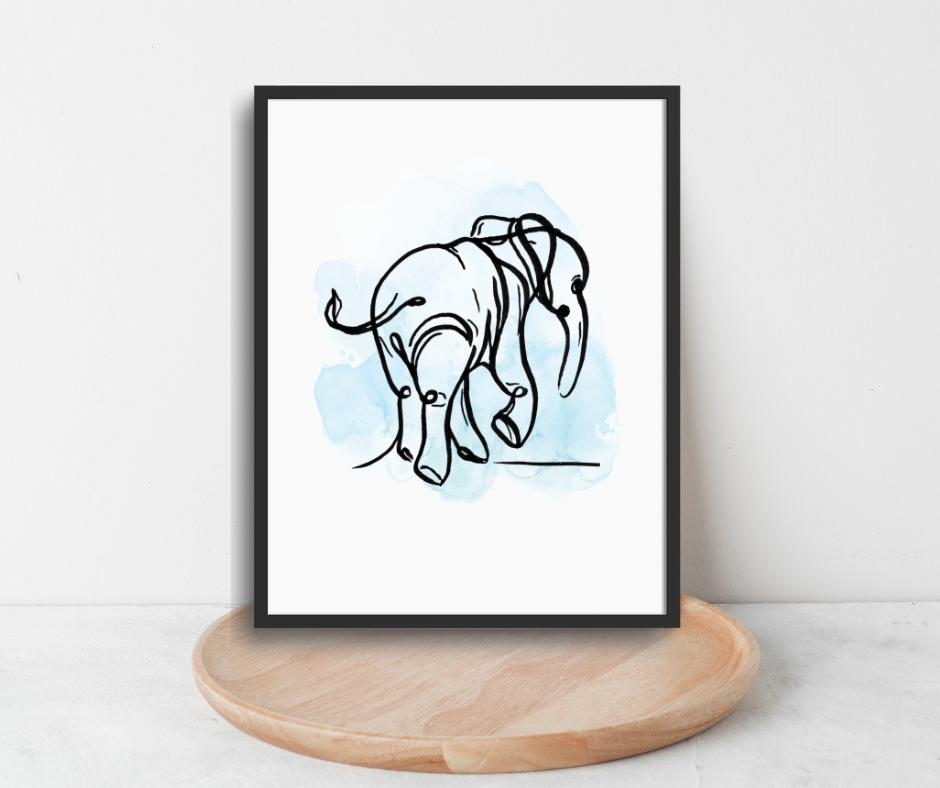 Doggo art prints