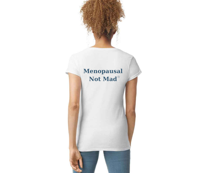 T-shirt range for Menopausal Not Mad - V neck