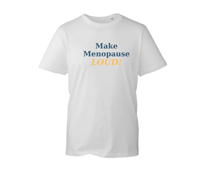 T-shirt range for Menopausal Not Mad - straight fit