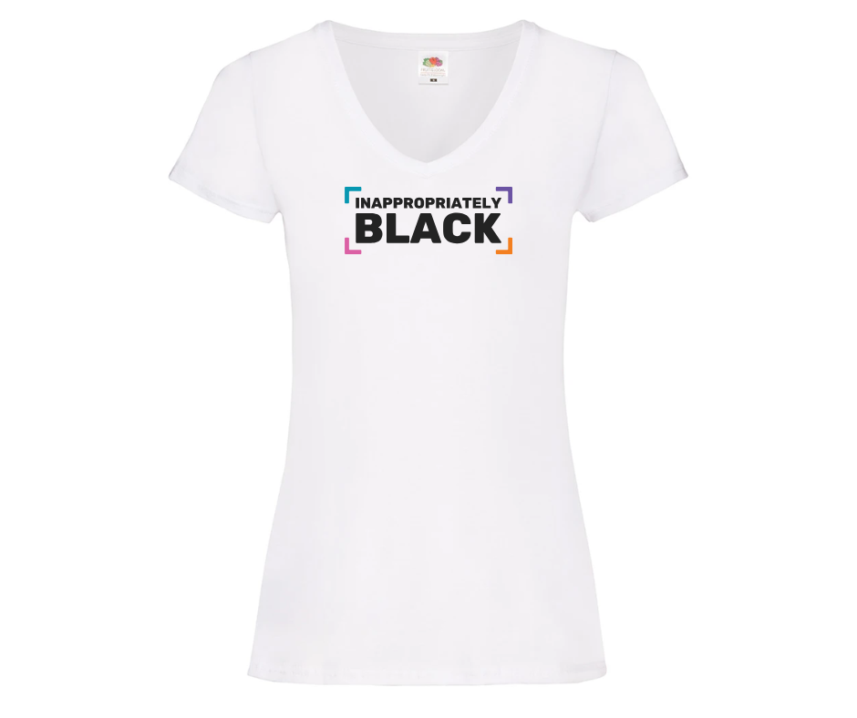 Inappropriately Black - V neck