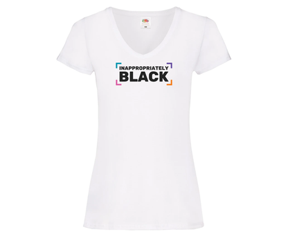 Inappropriately Black - V neck