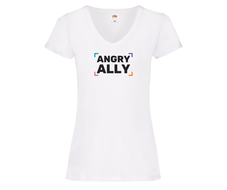 Angry Ally - V neck