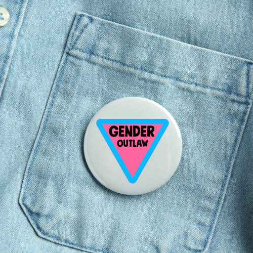 Gender Outlaw badges - 4 choices