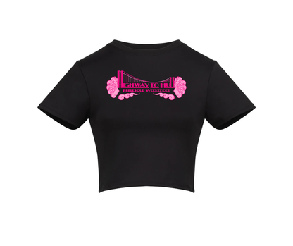 Highway to Hull crop top