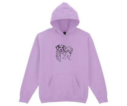 Minimalist doggy jumper - Purple