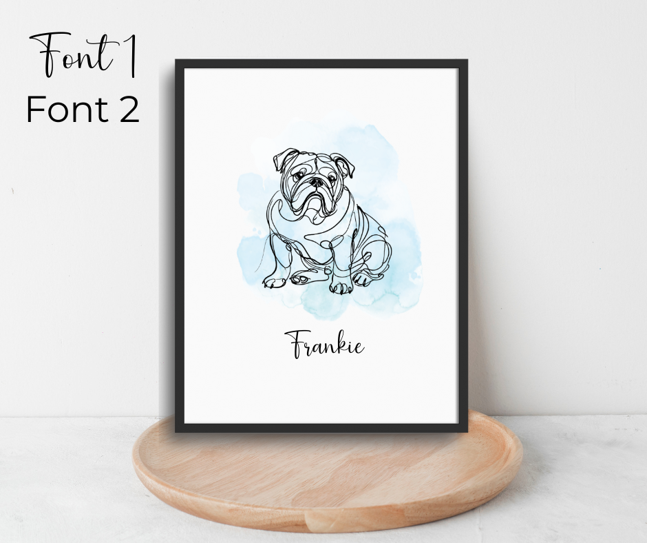 Doggo art prints