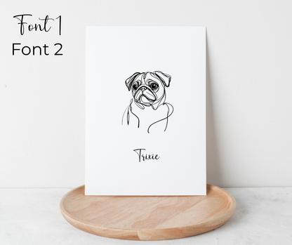 Personalised art prints