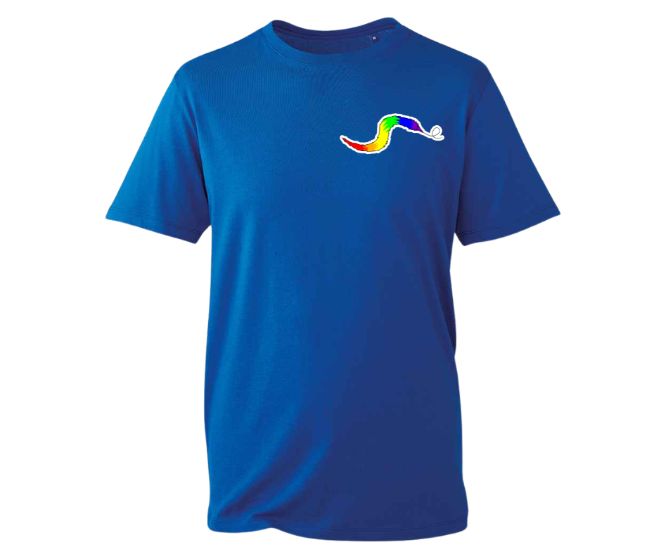 Rainbow Worm T-shirt - various colours