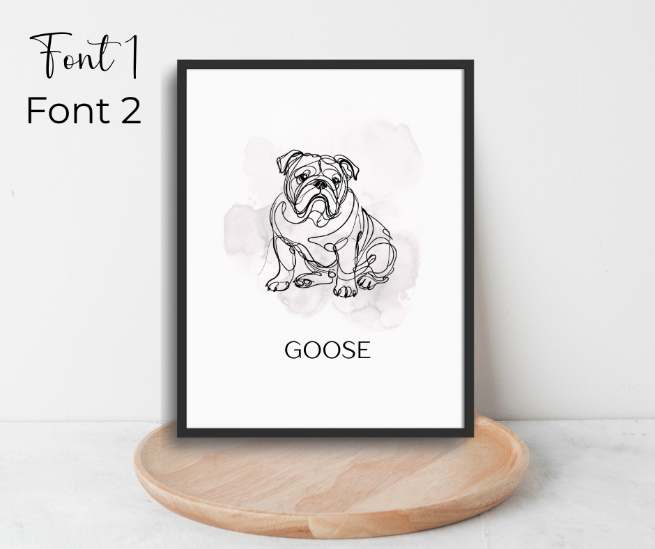 Doggo art prints