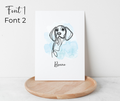 Personalised art prints