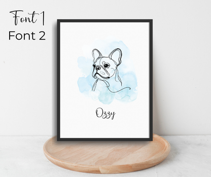 Doggo art prints