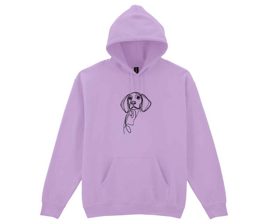 Minimalist doggy jumper - Purple