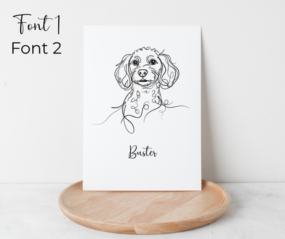 Doggo art prints