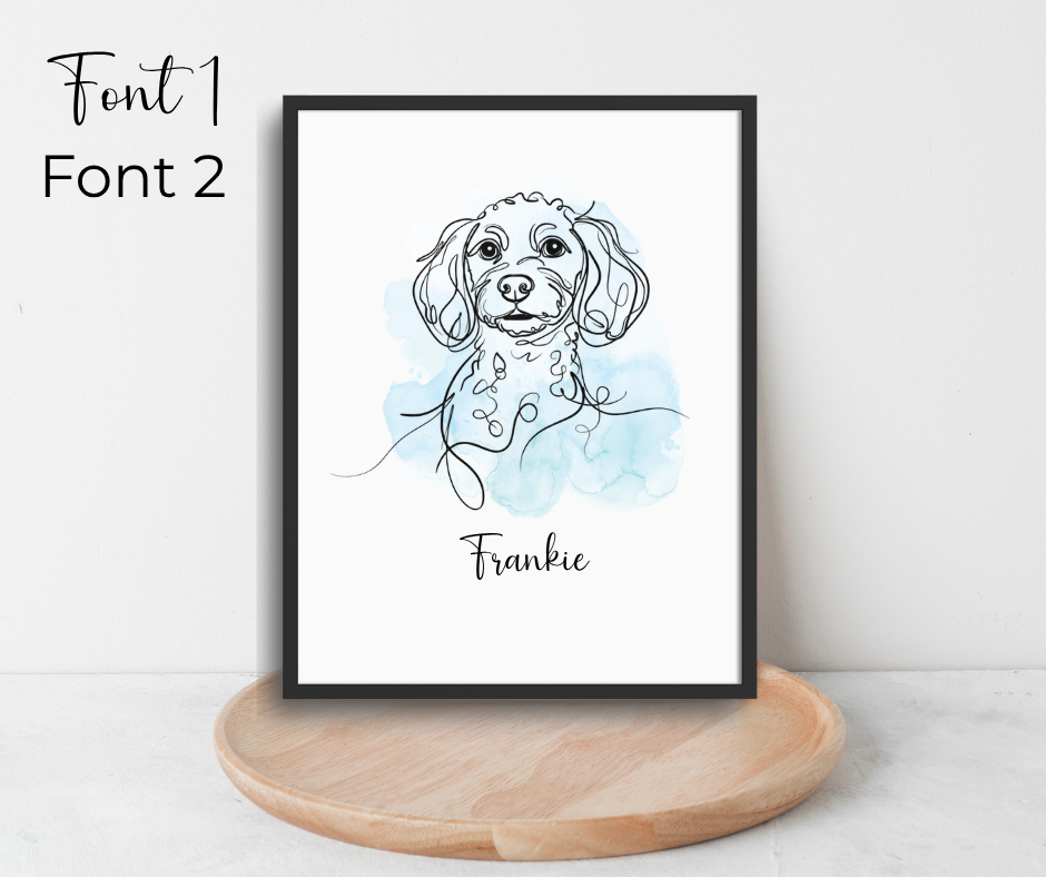 Doggo art prints