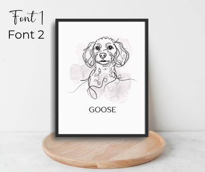 Doggo art prints