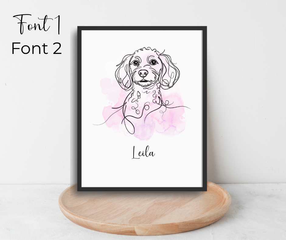 Doggo art prints