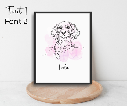 Doggo art prints