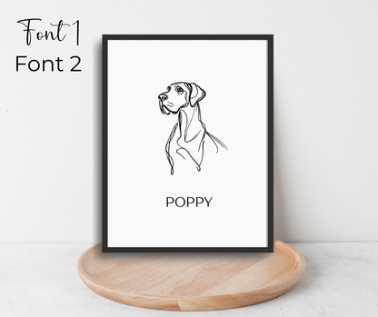 Doggo art prints