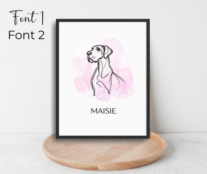 Doggo art prints