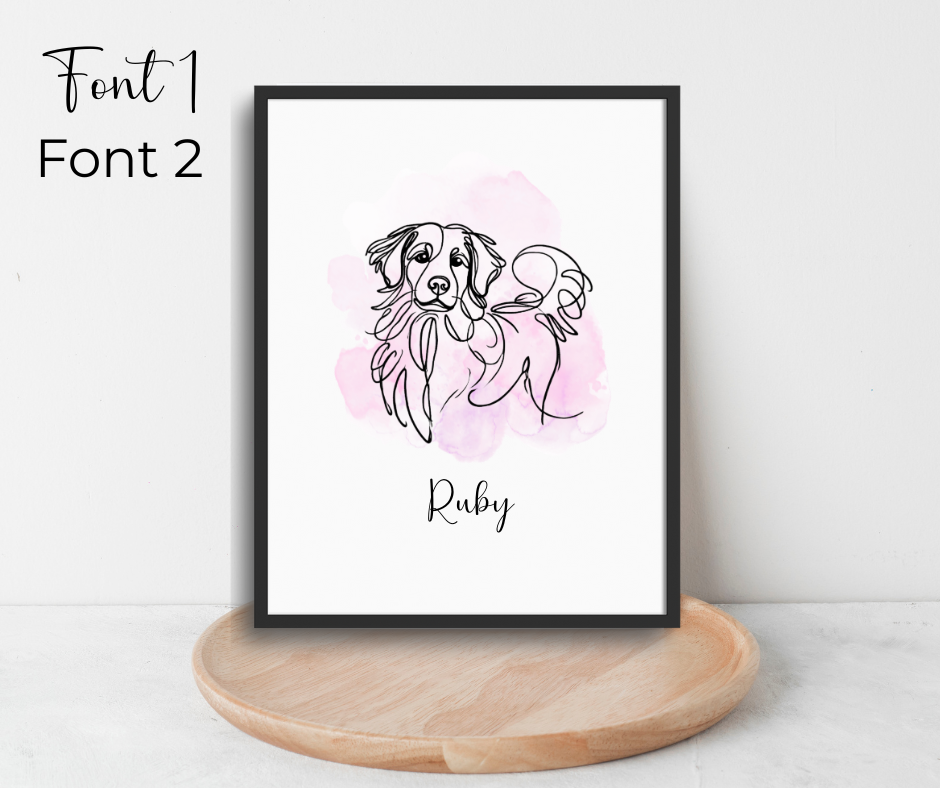 Doggo art prints