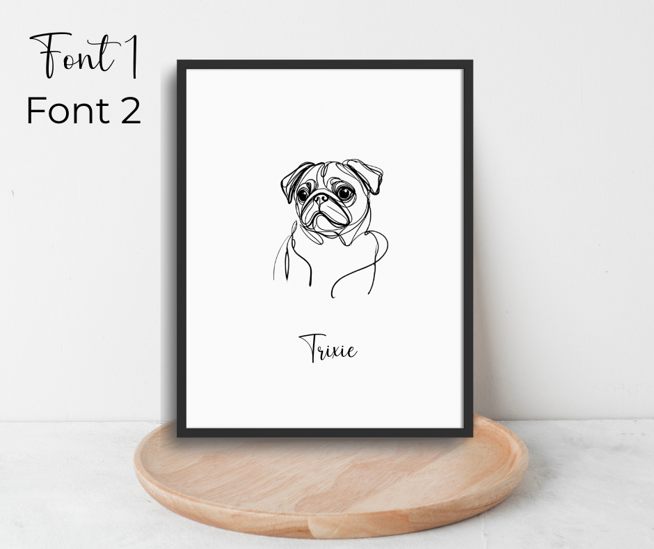 Doggo art prints