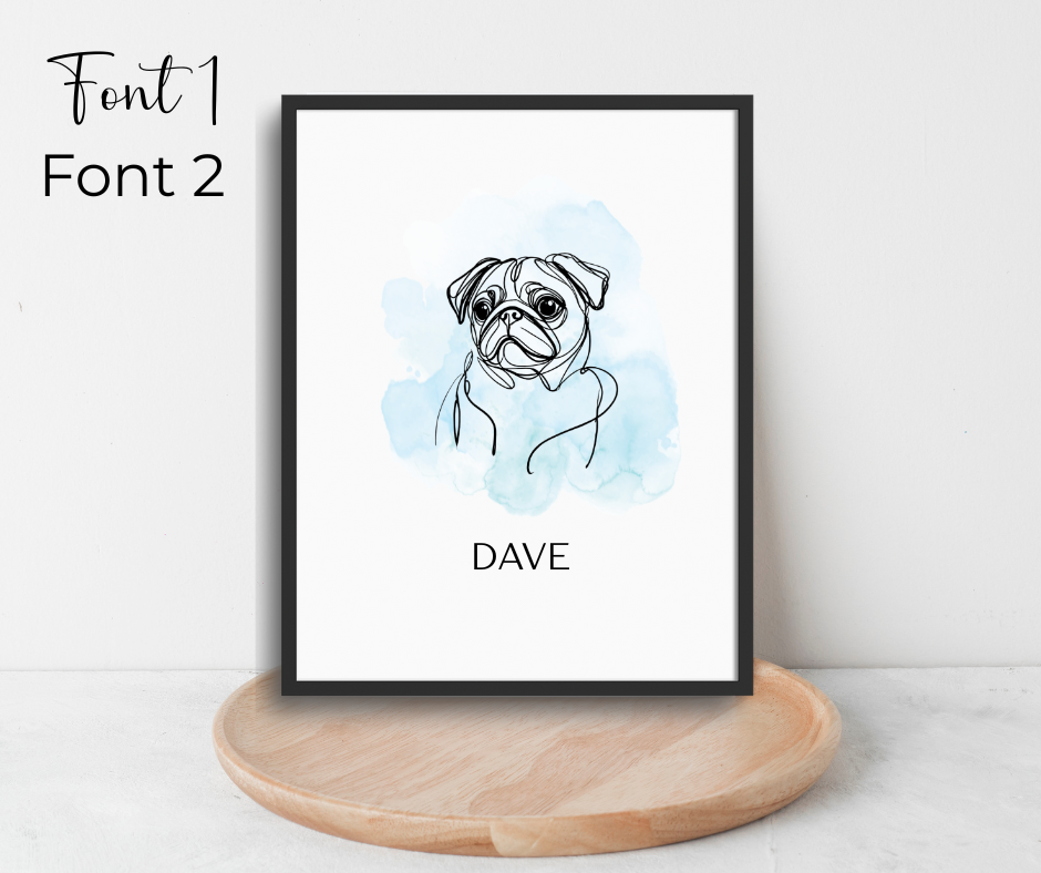 Doggo art prints