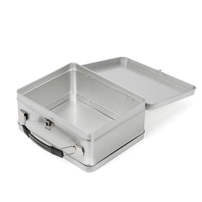Silver Metal Lunchbox